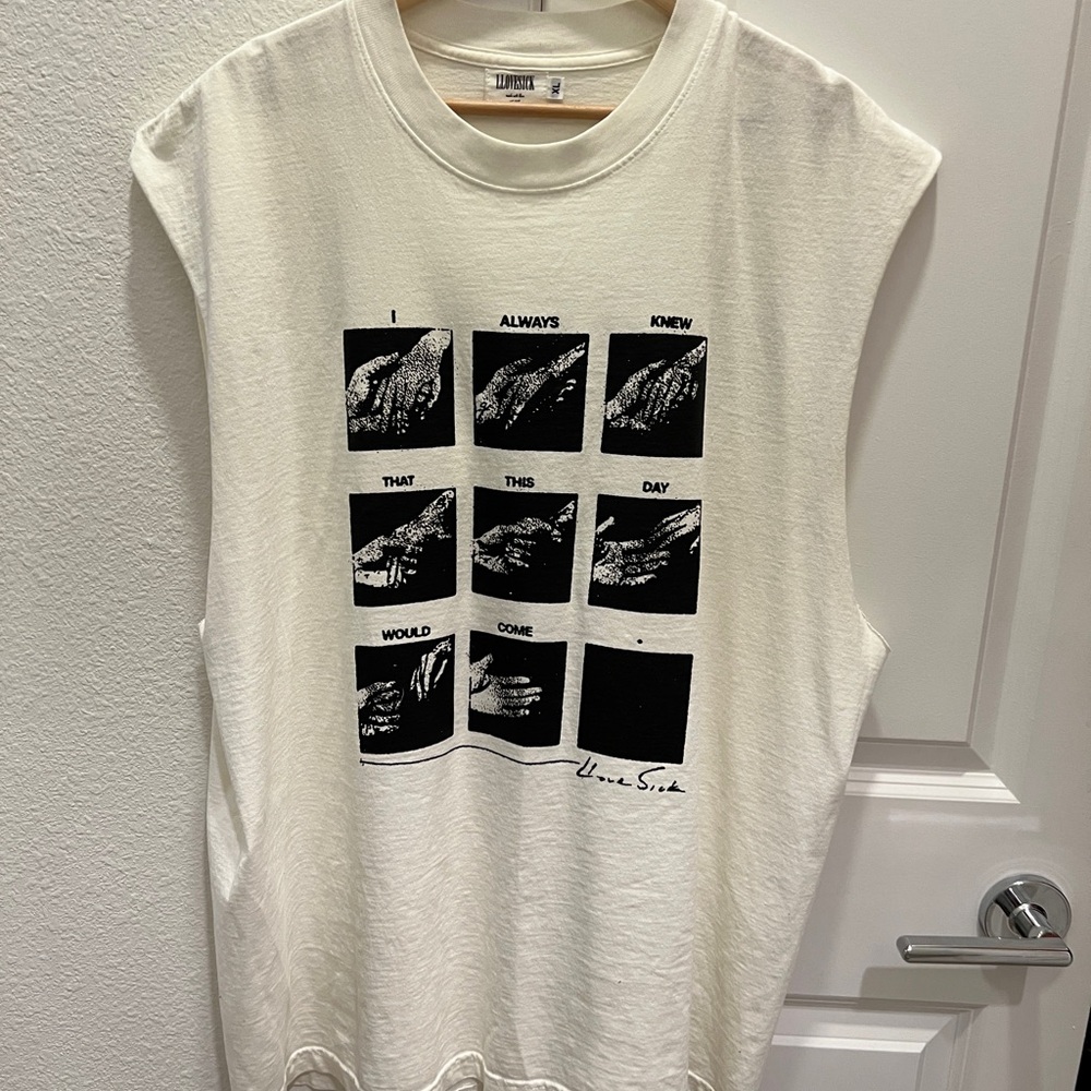 LLovesick Limited Edition - Graphic White T-Shirt